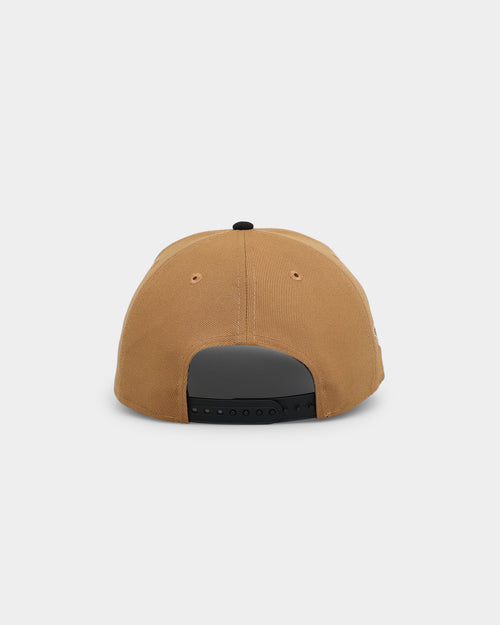 New Era Atlanta Braves 'Desert Tan' 9FORTY A-Frame Snapback Stone/Wheat