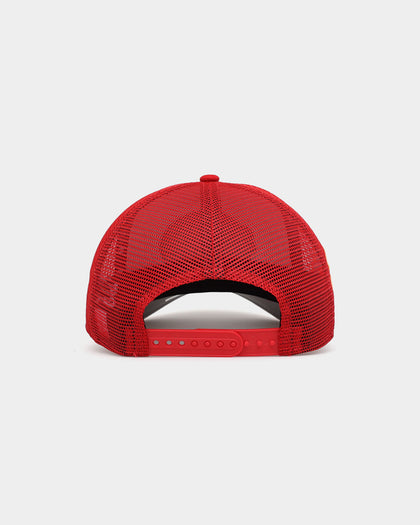 New Era X Nascar 9FORTY A-Frame Trucker Snapback Red/White