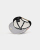 New Era X Nascar 9FORTY A-Frame Trucker Snapback Stone/White