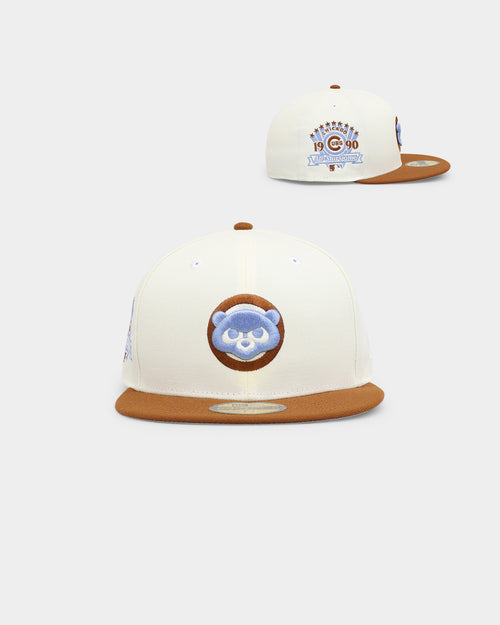 New Era Chicago Cubs 'Toasted Peanut' 59FIFTY Fitted White