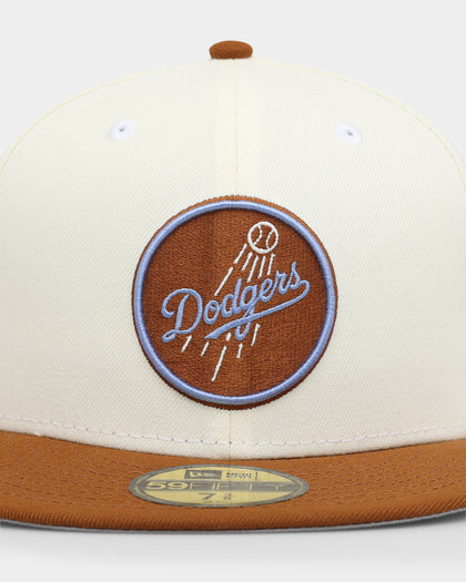 New Era Los Angeles Dodgers 'Toasted Peanut' 59FIFTY Fitted White