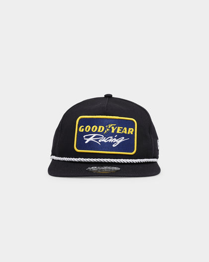 New Era X Nascar Sponsors Goodyear Golfer Trucker Snapback Navy