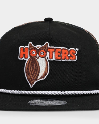 New Era X Nascar Chase Elliott Hooters Golfer Trucker Snapback Black