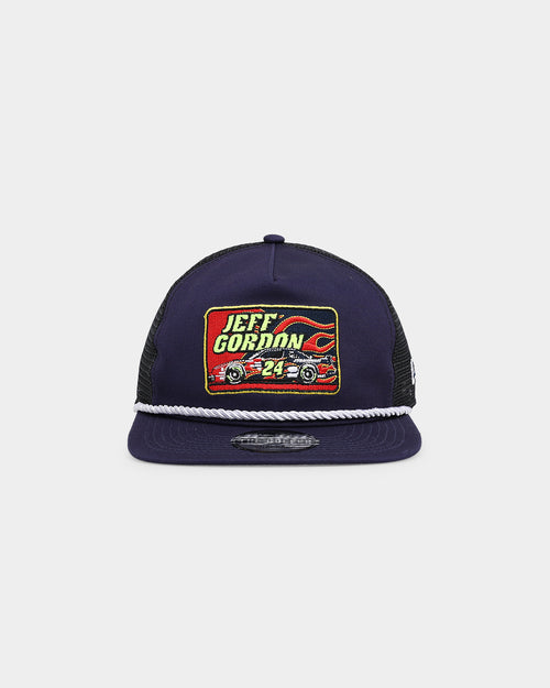 New Era X Nascar Sponsors Jeff Gordon Golfer Trucker Snapback Navy