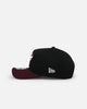 New Era Chicago Bulls 'Burgundy Bounceback' 9FORTY A-Frame Snapback Black/Maroon