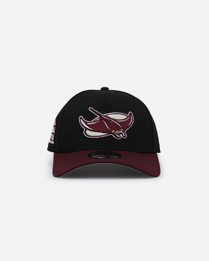 New Era Tampa Bay Rays 'Burgundy Bounceback' 9FORTY A-Frame Snapback Black/Maroon