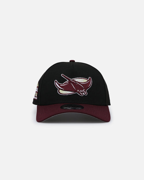 New Era Tampa Bay Rays 'Burgundy Bounceback' 9FORTY A-Frame Snapback Black/Maroon