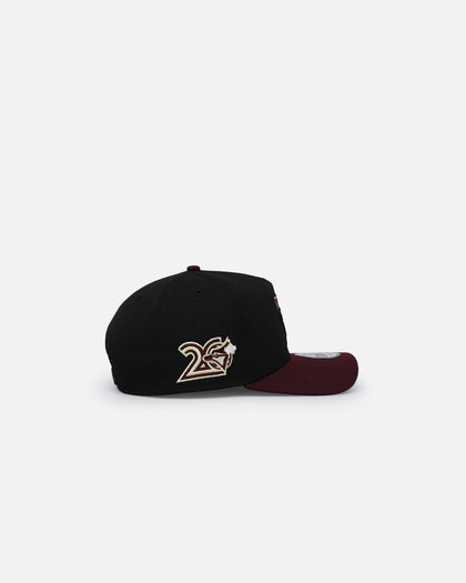 New Era Toronto Blue Jays 'Burgundy Bounceback' 9FORTY A-Frame Snapback Black/Maroon