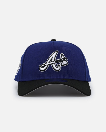 New Era Atlanta Braves 'Royal Reign' 9FORTY A-Frame Snapback Dark Royal/Black