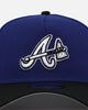 New Era Atlanta Braves 'Royal Reign' 9FORTY A-Frame Snapback Dark Royal/Black