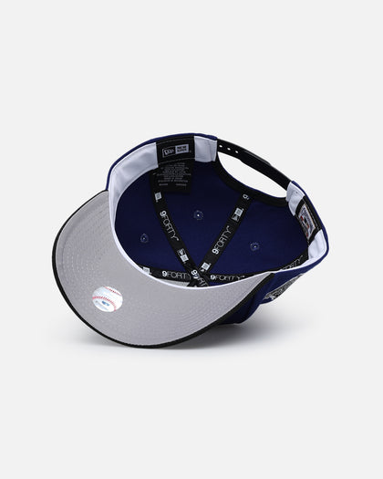 New Era Atlanta Braves 'Royal Reign' 9FORTY A-Frame Snapback Dark Royal/Black