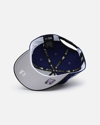 New Era Chicago Bulls 'Royal Reign' 9FORTY A-Frame Snapback Dark Royal/Black