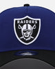 New Era Las Vegas Raiders 'Royal Reign' 9FORTY A-Frame Snapback Dark Royal/Black