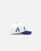 47 Brand Arizona Diamondbacks 'Double Header Pinstripe' '47 Hitch Snapback White