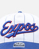 47 Brand Washington Expos 'Double Header Pinstripe' '47 Hitch Snapback White