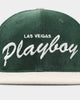 Playboy X Culture Kings Script Snapback Forest Green/Off White