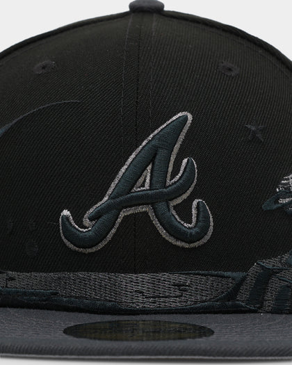 New Era Atlanta Braves Planetary 59FIFTY Fitted Black