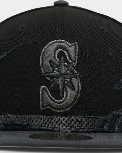 New Era Seattle Mariners  Planetary 59FIFTY Fitted Black