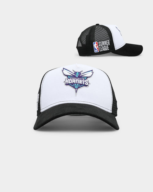 New Era Charlotte Hornets 'NBA Summer League' 9FORTY A-Frame Snapback Black/White