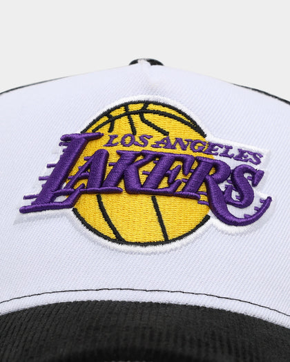 New Era Los Angeles Lakers 'NBA Summer League' 9FORTY A-Frame Snapback Black/White