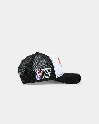 New Era New York Knicks 'NBA Summer League' 9FORTY A-Frame Snapback Black/White