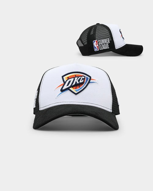 New Era Oklahoma City Thunder 'NBA Summer League' 9FORTY A-Frame Snapback Black/White