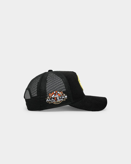 New Era Women's Seattle Storm 'WNBA All Star' 9FORTY A-Frame Trucker Snapback Black