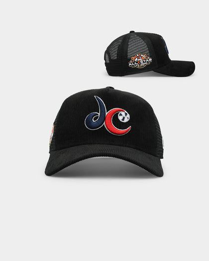 New Era Women's Washington Mystics 'WNBA All Star' 9FORTY A-Frame Trucker Snapback Black