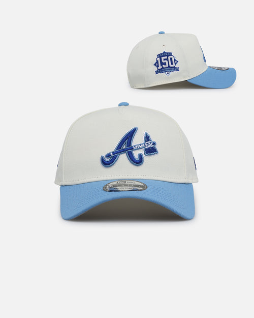New Era Atlanta Braves 'Polar Breeze' 9FORTY A-Frame Snapback Chrome Sky
