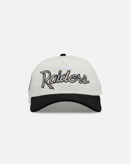 New Era Las Vegas Raiders 9FORTY A-Frame Snapback Chrome Black