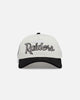 New Era Las Vegas Raiders 9FORTY A-Frame Snapback Chrome Black