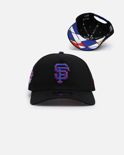 New Era San Francisco Giants 'Retro Mosaic' 9FORTY A-Frame Snapback Black
