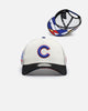 New Era Chicago Cubs 'Retro Mosaic' 9FORTY A-Frame Trucker Snapback White/Black