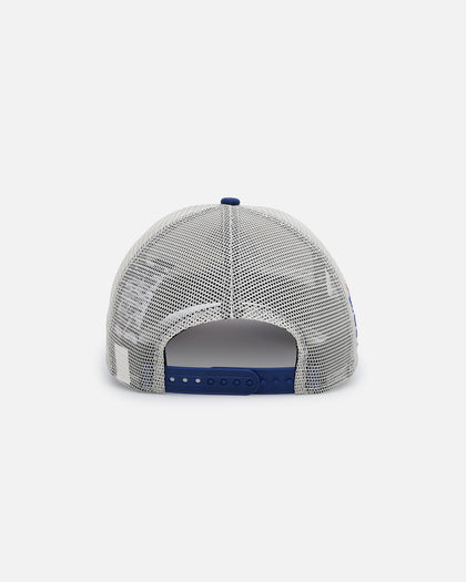 New Era Chicago Cubs 'Retro Mosaic' 9FORTY A-Frame Trucker Snapback White/Black