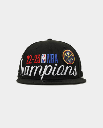 New Era Denver Nuggets 'NBA Champions '23' 9FIFTY High Crown Snapback Black
