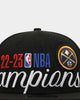 New Era Denver Nuggets 'NBA Champions '23' 9FIFTY High Crown Snapback Black