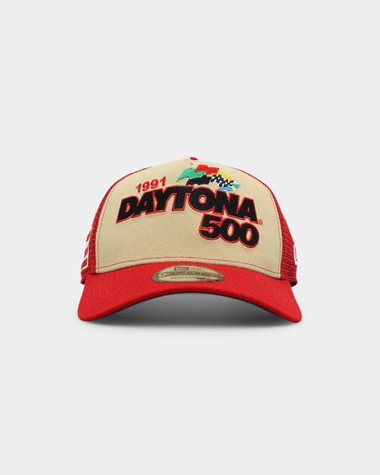 New Era Truck 1991 'Daytona 500' 9FORTY A-Frame Snapback Vegas Gold/Red