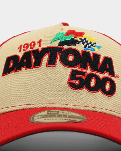 New Era Truck 1991 'Daytona 500' 9FORTY A-Frame Snapback Vegas Gold/Red