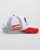New Era Truck 1996 'Daytona 500' 9FORTY A-Frame Snapback White/Red