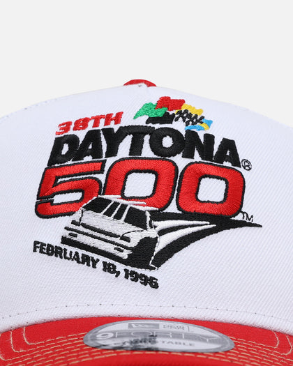 New Era Truck 1996 'Daytona 500' 9FORTY A-Frame Snapback White/Red
