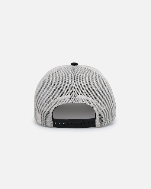 New Era Tampa Bay Rays '2-Tone Corduroy' 9FORTY A-Frame Trucker Snapback Chrome/Black