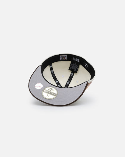 New Era Houston Astros '2-Tone Corduroy' 59FIFTY Fitted Chrome/Walnut