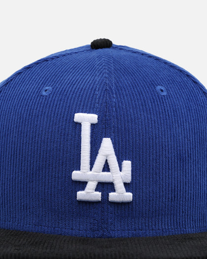New Era Los Angeles Dodgers '2-Tone Corduroy' 59FIFTY Fitted Royal/Black