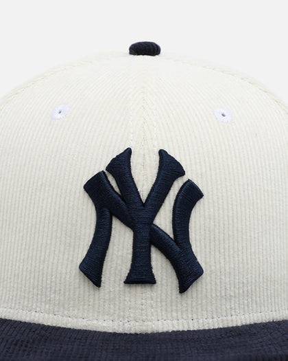 New Era New York Yankees '2-Tone Corduroy' 59FIFTY Fitted Chrome/Navy