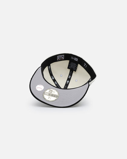 New Era Tampa Bay Rays '2-Tone Corduroy' 59FIFTY Fitted Chrome/Black