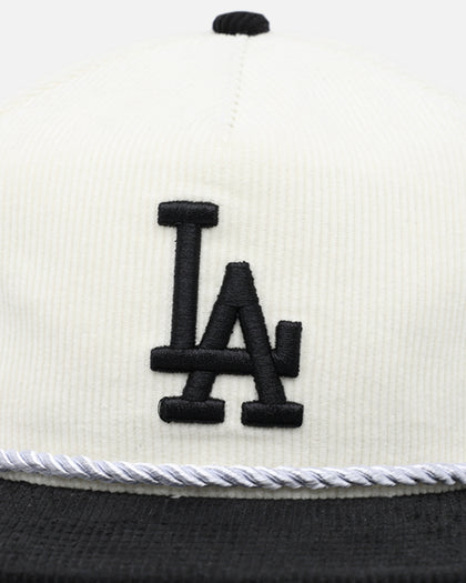 New Era Los Angeles Dodgers '2-Tone Corduroy' Golfer Snapback Chrome/Black