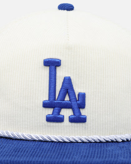 New Era Los Angeles Dodgers '2-Tone Corduroy' Golfer Snapback Chrome/Royal