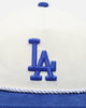 New Era Los Angeles Dodgers '2-Tone Corduroy' Golfer Snapback Chrome/Royal