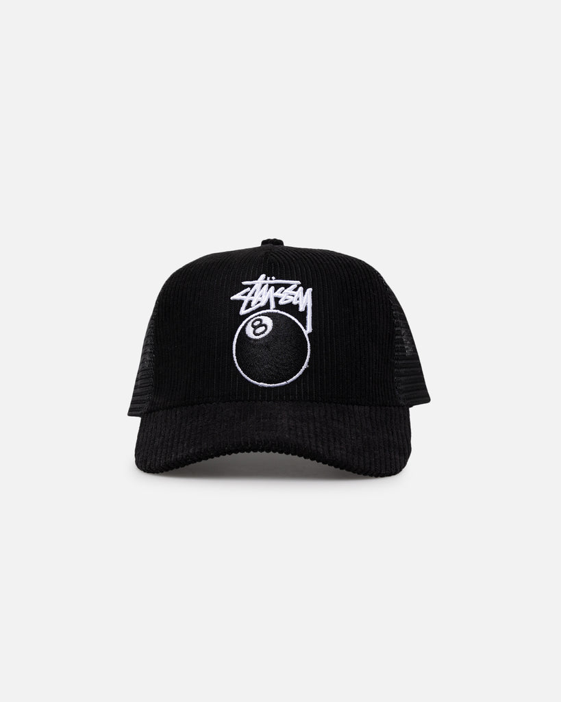 Stussy Ball Trucker Cap Black Culture Kings - Main Image