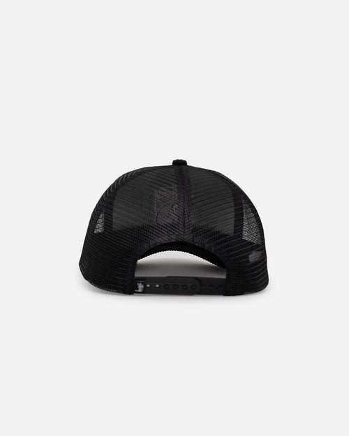 Stussy 8 Ball Trucker Cap Black